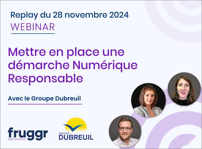 illustration ressource webinar déployer une stratégie de Numérique Responsable